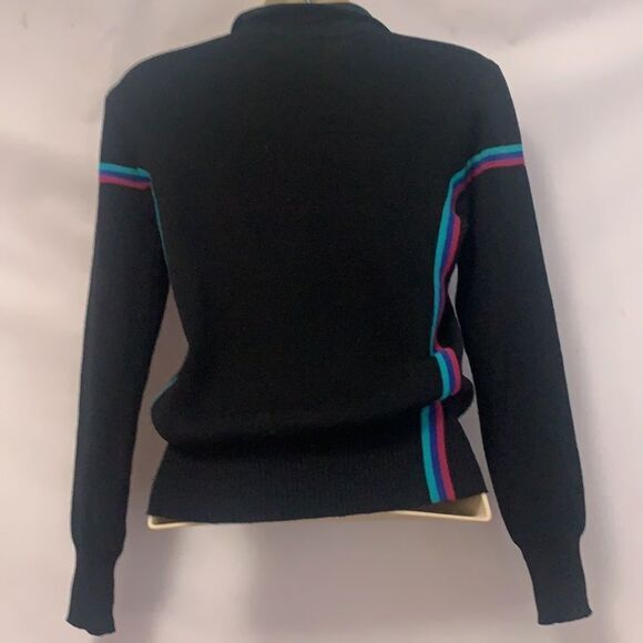 SLALOM ALL PURE‎ WOOL COLORBLOCK SWEATER SIZE S - Picture 4 of 6